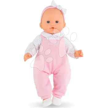 Panenka Panenka Lise Mon Grand Poupon Corolle s modrýma mrkacíma očima a špulící rty 36 cm od 24 měsíců