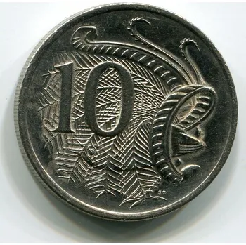 AUSTRÁLIE. 10 cents 1989.