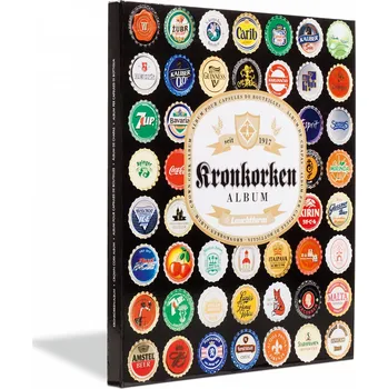 Obal pro sběratelský předmět Leuchtturm Album PRESSO na 64 korunkových uzávěrů