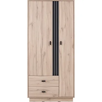Šatní skříň Šatní skříň Allmo 1 s dvěma zásuvkami šířka 90 cm