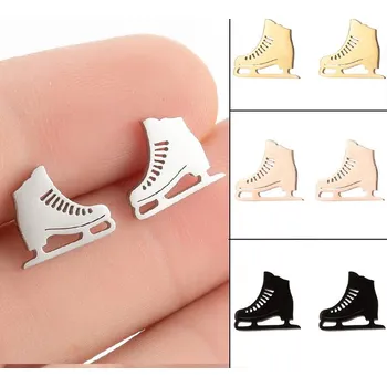 Souprava šperků Pusety brusle chirurgická ocel - Povrchová úprava Bez galvanizace VL 354