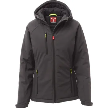 Dámské tričko Zimní dámská softshellová bunda GALE PAD LADY, Payper Barva: ANTRACITOVÁ/ČERNÁ, Velikost: XL