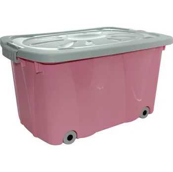 Úložný box Altom Úložný box pojízdný, růžová