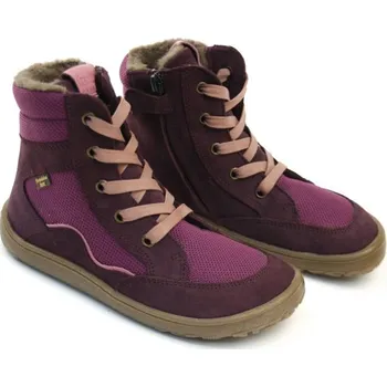 Dámská treková obuv Froddo Barefoot zimní Tex membrána G3160234-2 Purple EUR 40