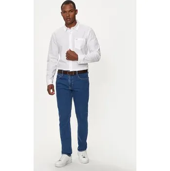 Pánská košile Guess Jeans Košile M4YH35 WGCF1 Bílá Slim Fit M