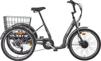 Elektrotříkolka Liberty Comfy 7spd Disk 14 Ah 24" 2024 antracit