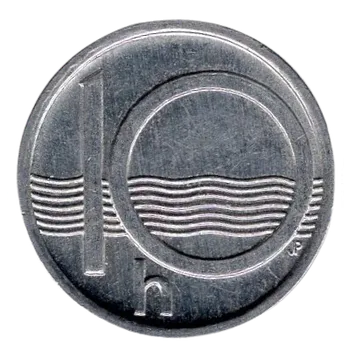 ČESKO. 10 haléřů 1998.