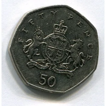 OSTROV MAN. 50 pence 2013.