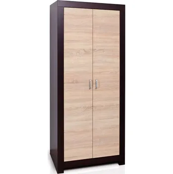 Obývací stěna pevně smontovaná šatní skříň Korina 14 šířka 80 cm