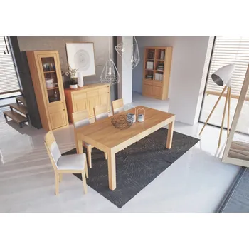 Obývací stěna RG404 + KW401 + KD402 + 4 x KT171 + ST170 obývací pokoj s jídelní sestavou