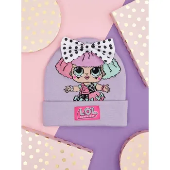 Čepice Sinsay - Čepice beanie L.O.L. SURPRISE - begóniová - 7649P-31X - 7649P-31X-M-1