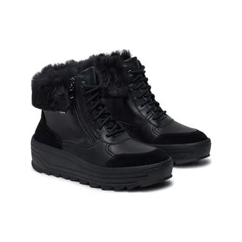 Dámská zimní obuv Geox Kotníková obuv D46WNB 0FE22 C9999 Černá 38