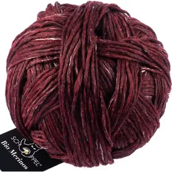 Příze Schoppel wolle Bio merinos GOTS 1390M Rot Mélange (Bio merinos GOTS 1390M Rot Mélange)