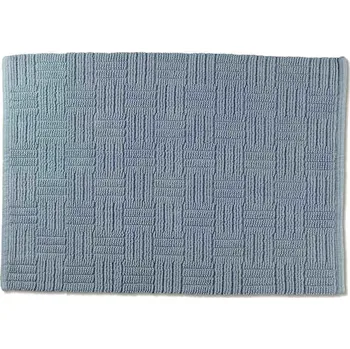 Koupelnová předložka KELA Koupelnová předložka Leana 65x55 cm bavlna modrá