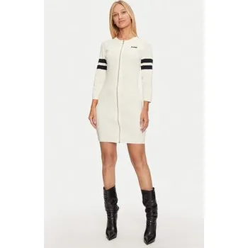 Dámské šaty Guess Úpletové šaty V4BK05 ZZ04U Écru Regular Fit M
