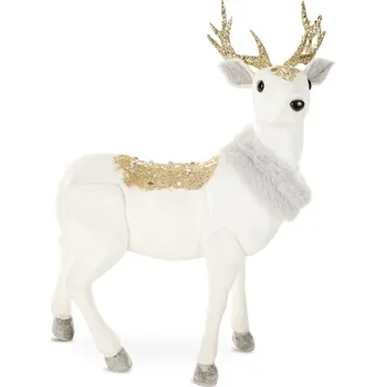 Vánoční dekorace Vánoční figurka XMAS DEER 36 cm Mybesthome Výška 36 cm