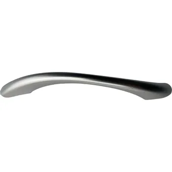 Nábytkové kování Úchytka na kuchyňskou linku kov satin 96 mm