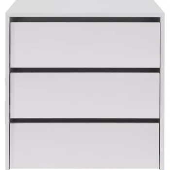 Šatní skříň bílý kontejnerek do šatní skříně Konica 200 a 250 cm