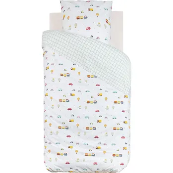 Bytový textil Atmosphera for kids Povlečení pro děti oboustranné CAR, 100% bavlna, 140 x 200 cm