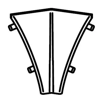 Kuchyňská linka tvarovka vnitřní 90°