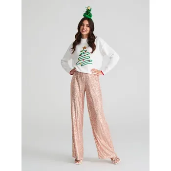 Sinsay - Kalhoty - zlatá - 540BE-RSG - 540BE-RSG-S-1