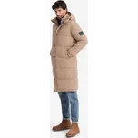 Ombre Vatovaná bunda OM-JALJ-0190 Béžová Regular Fit XL