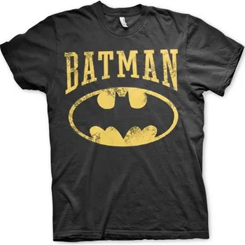 Pánské tričko Funko | Pánské tričko Batman Vintage černé - XL / Černá