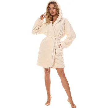 Dámský župan Dámský župan s kapucí L&L Cherry, EKRI XL-171/106/114 i384_36869149