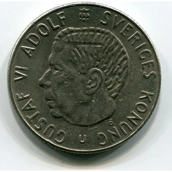 Sběratelství ŠVÉDSKO. 1 krona 1970.