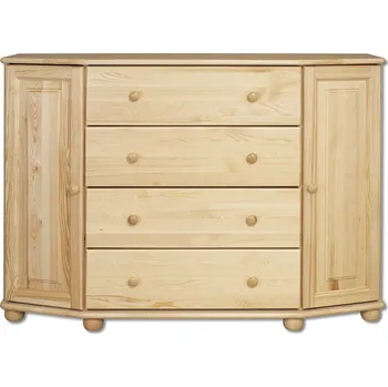 Komoda komoda široká 100 cm KD132 masiv borovice