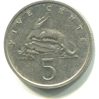 JAMAJKA. 5 cents 1987.