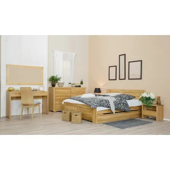 Ložnice Ložnice z dubového dřeva s toaletním stolkem