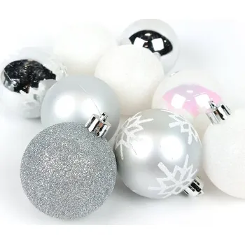 Keramický dřez Atmosphera Sada vánočních ozdob o různé barvě, 44 prvky v sadě