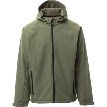 Pánská mikina Pánská softshellová bunda GALE, Payper Barva: VOJENSKÁ ZELENÁ, Velikost: 4XL