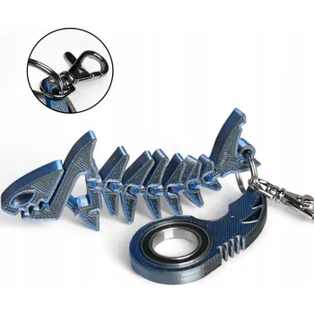 Keyrambit PRO žralok TikTok NOVÝ MODEL přívěsek na klíče na klíče DÁREK karabina