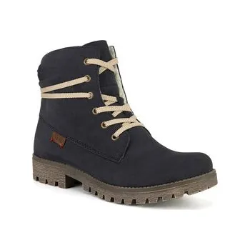 Dámská zimní obuv Rieker Kotníková obuv 78550-14 Modrá 38