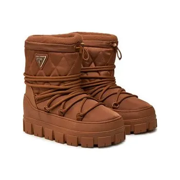Dámská zimní obuv Guess Sněhule Uniques FLFUNI FAB10 Hnědá 36