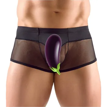 Pánské erotické prádlo Svenjoyment Transparent Pants 2133415 Black Velikost L