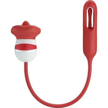 Vibrátor Romance Alyss Mouth Masturbator Red