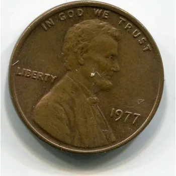 USA. 1 cent 1977.