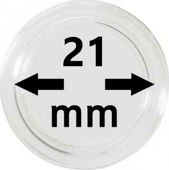 Obal pro sběratelský předmět Schulz Kapsle na mince s vnitřním průměrem 21mm