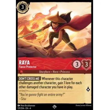 Sběratelská karetní hra URS 121/204 Raya - Fierce Protector Verze: NORMAL, Stav Produktu: Near Mint