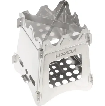 MXM Venkovní ohniště, přenosné, nerezová ocel - S