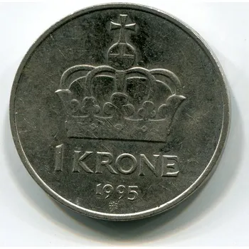 NORSKO. 1 krone 1995.