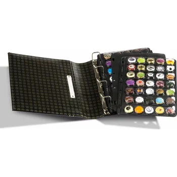 Obal pro sběratelský předmět Leuchtturm Album VARIO, s 5 listy na champagne uzávěry - víčka