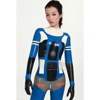 Dámské erotické prádlo Latexový Catsuit CF-CANV363