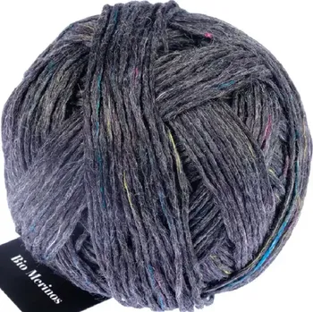 Příze Schoppel Wolle Bio merinos GOTS 880tw Nacht Tweed (Příze Bio merinos GOTS 880tw Nacht Tweed)