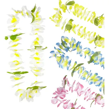 Karnevalový doplněk Hawai kvítí Barva: Modrá