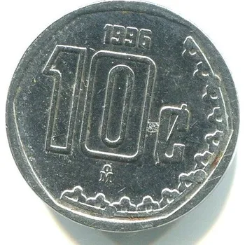 MEXIKO. 10 centavos 1996.