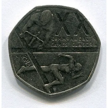 VELKÁ BRITÁNIE. 50 pence 2014.